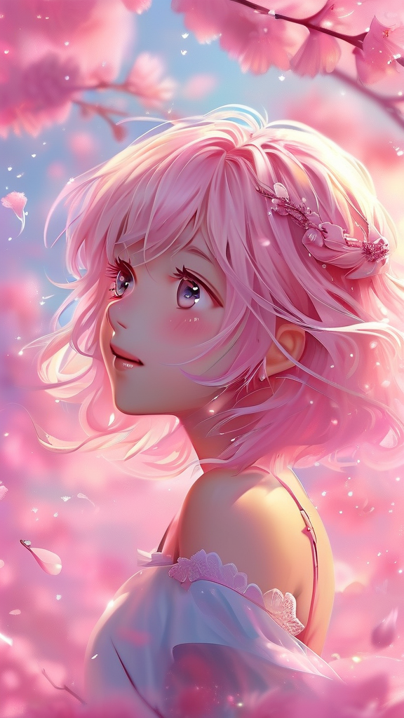 Create Stunning Pink Wallpapers with AI — 100% Free